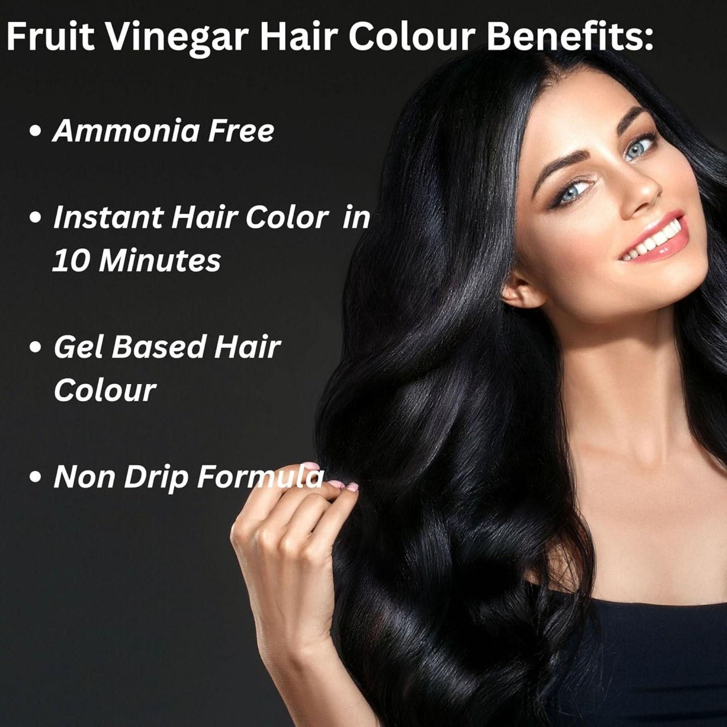 Fruit Vinegar Gel Based Hair Color 125ML (BUY 1 GET 1 FREE)